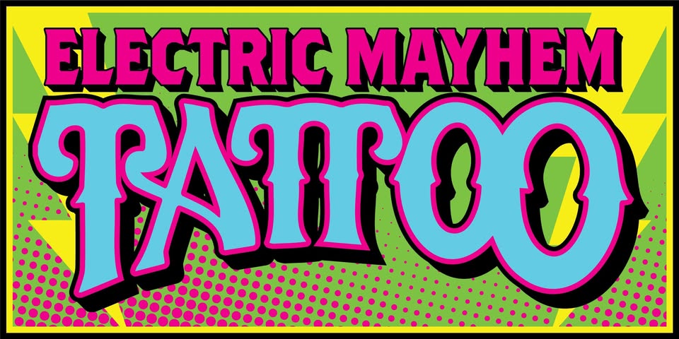 Electric mayhem tattoo cover photo