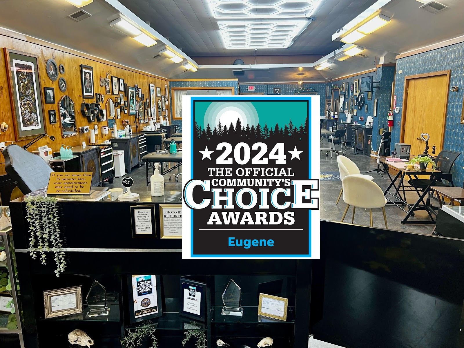 Queen Bee Tattoo & Salon, tattoo shop in Springfield, OR