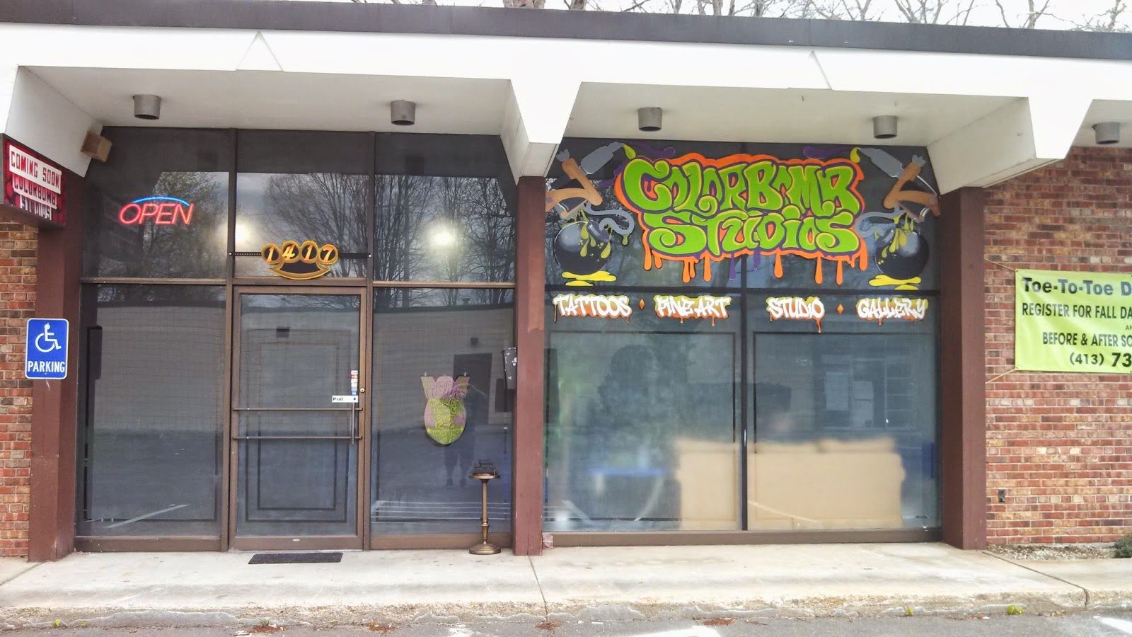 Colorbomb Studios, tattoo shop in West Springfield, MA