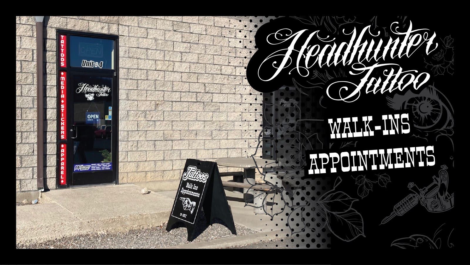 Headhunter Tattoo, tattoo shop in Durango, CO