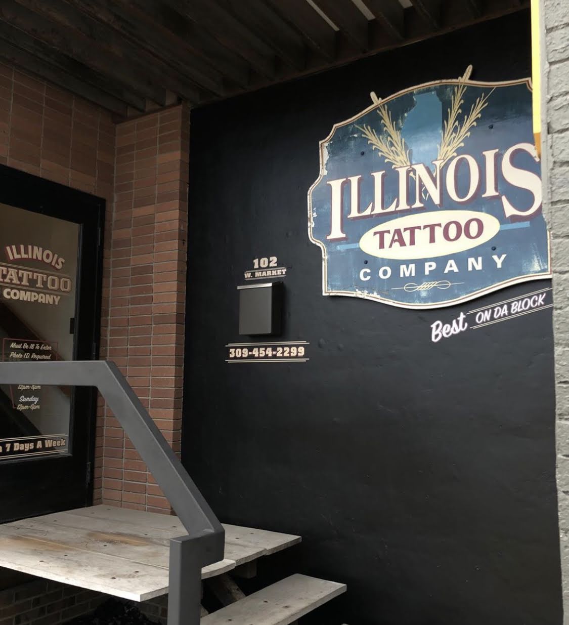 Illinois Tattoo Co, tattoo shop in Bloomington, IL