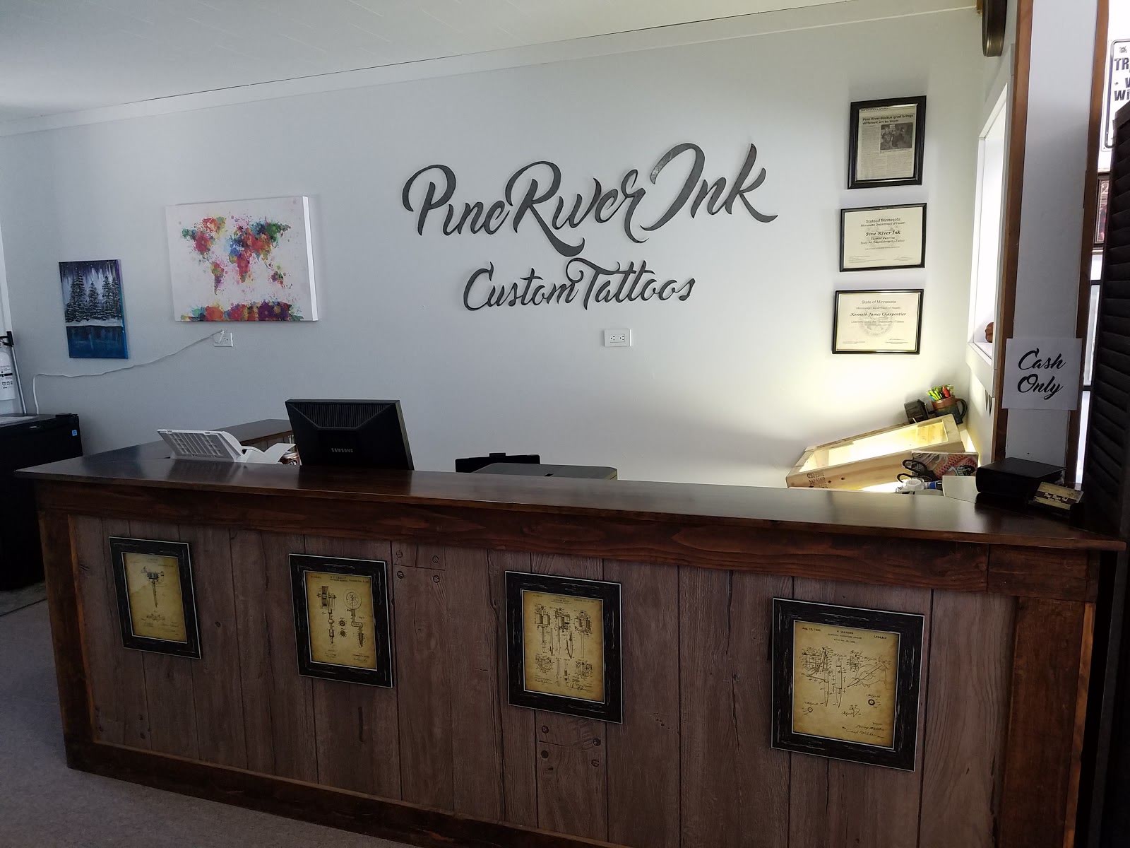 Pine River Ink, tattoo shop in Pine River, MN