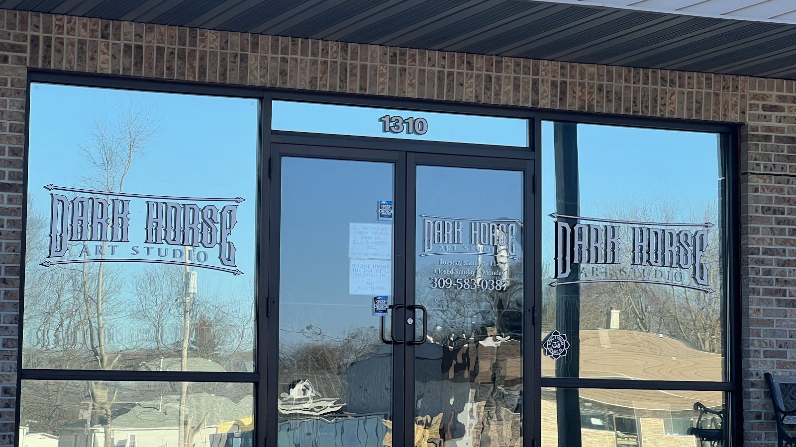 Dark Horse Art Studio, tattoo shop in Pekin, IL
