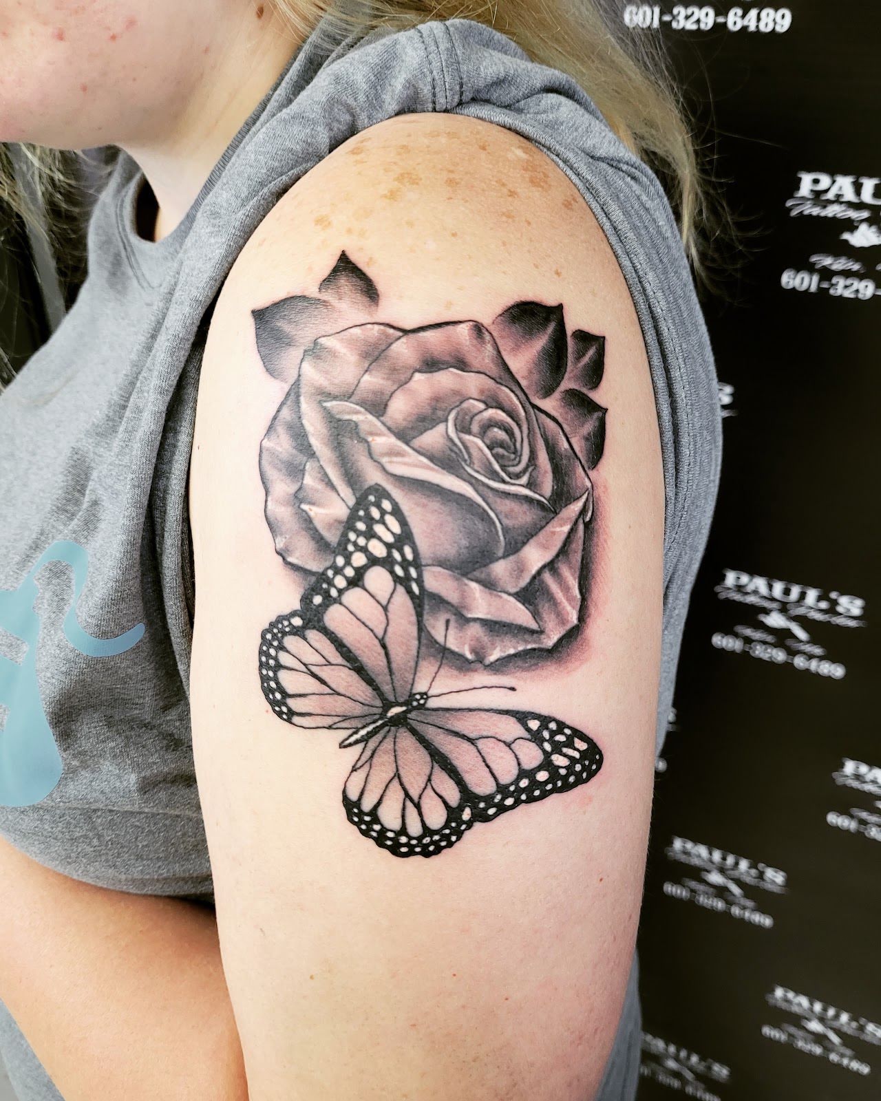 Paul's tattoo parlor, tattoo shop in Kiln, MS