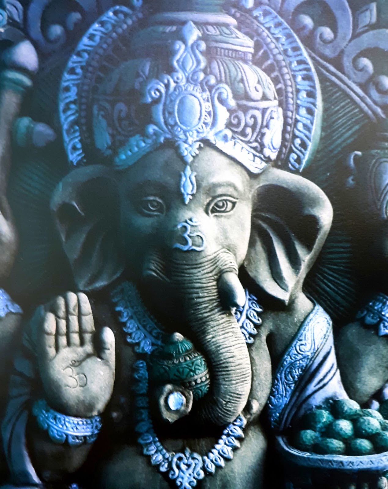 Blue elephant tattoo, tattoo shop in Lapeer, MI