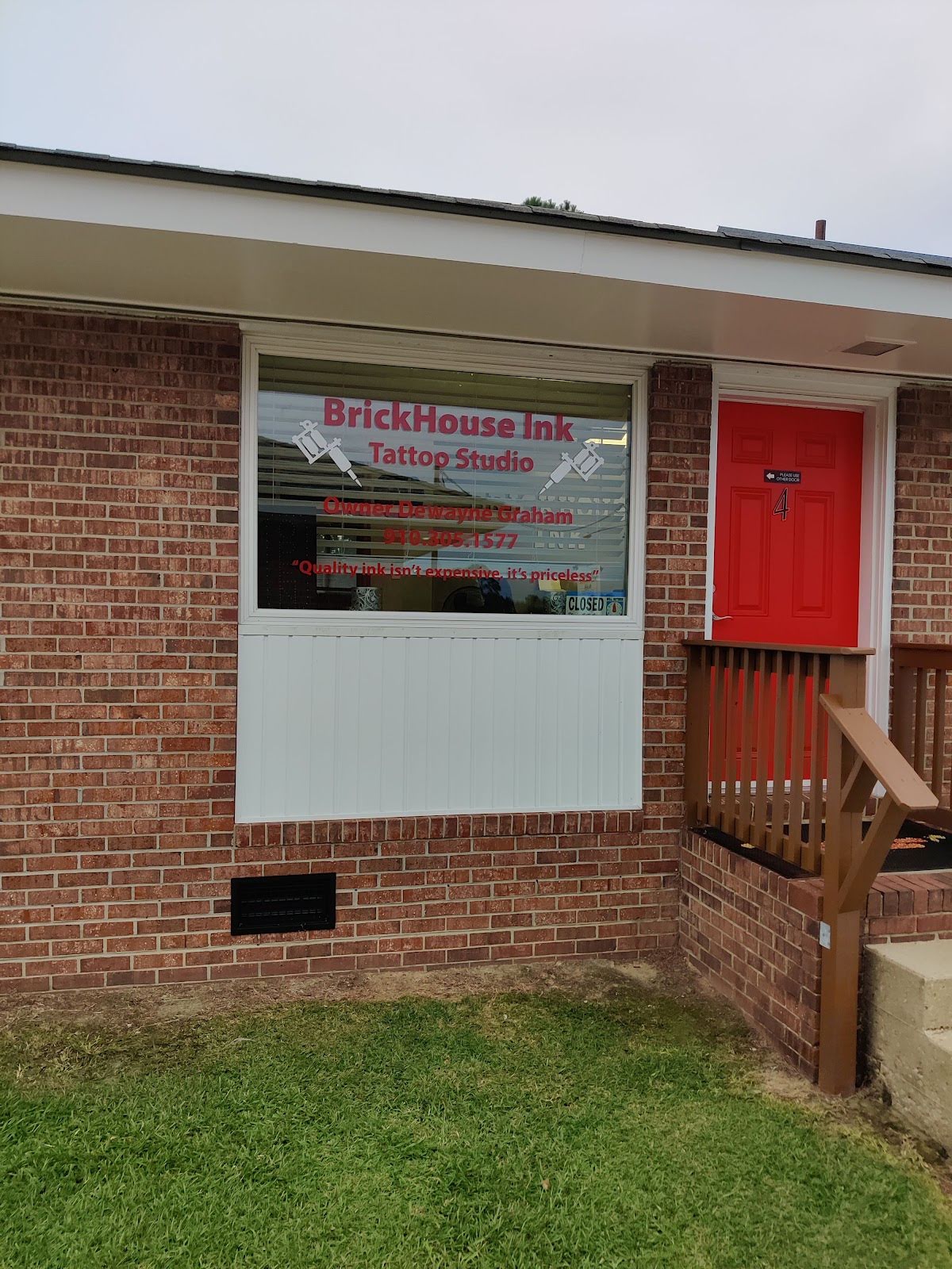 Brickhouse Ink, tattoo shop in Jacksonville, NC