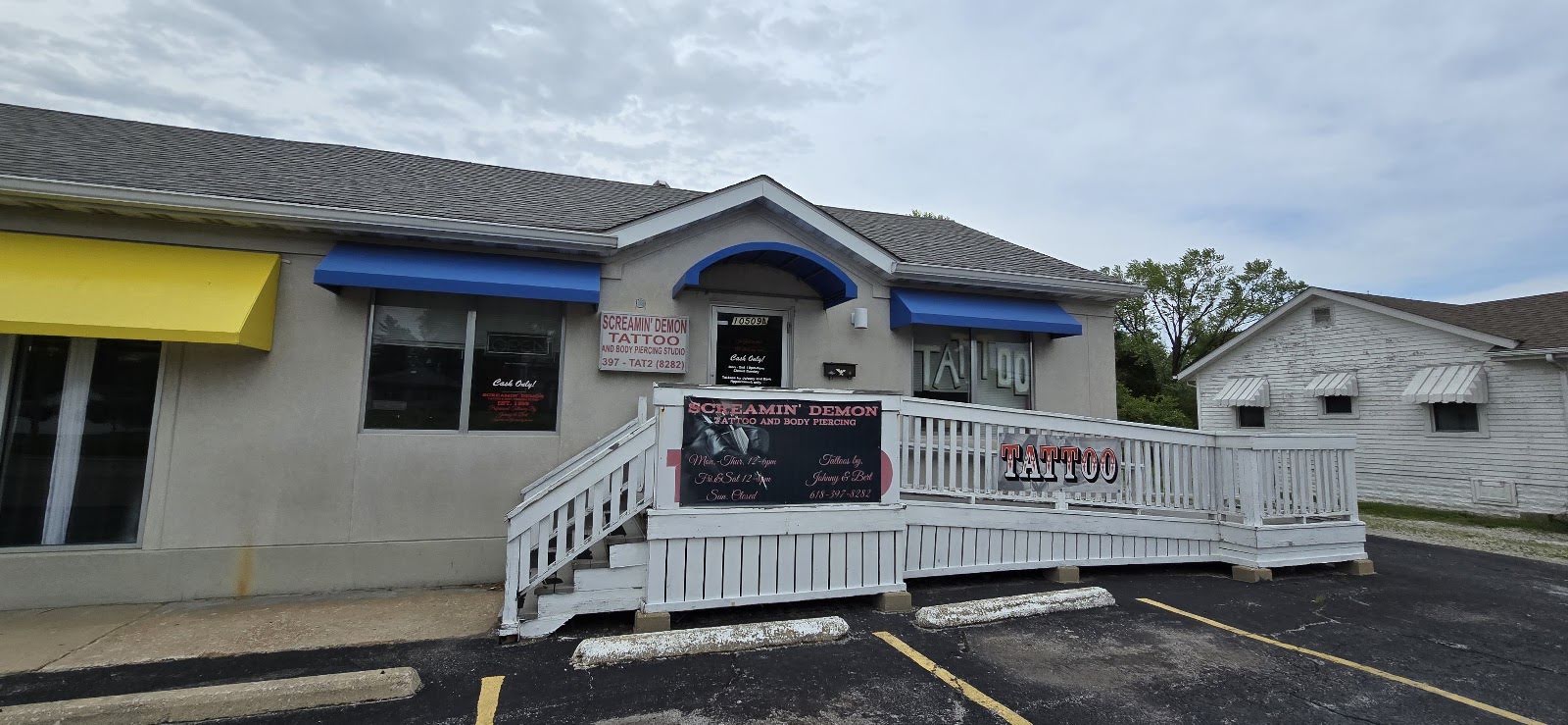Screamin' Demon Tattoos, tattoo shop in Fairview Heights, IL