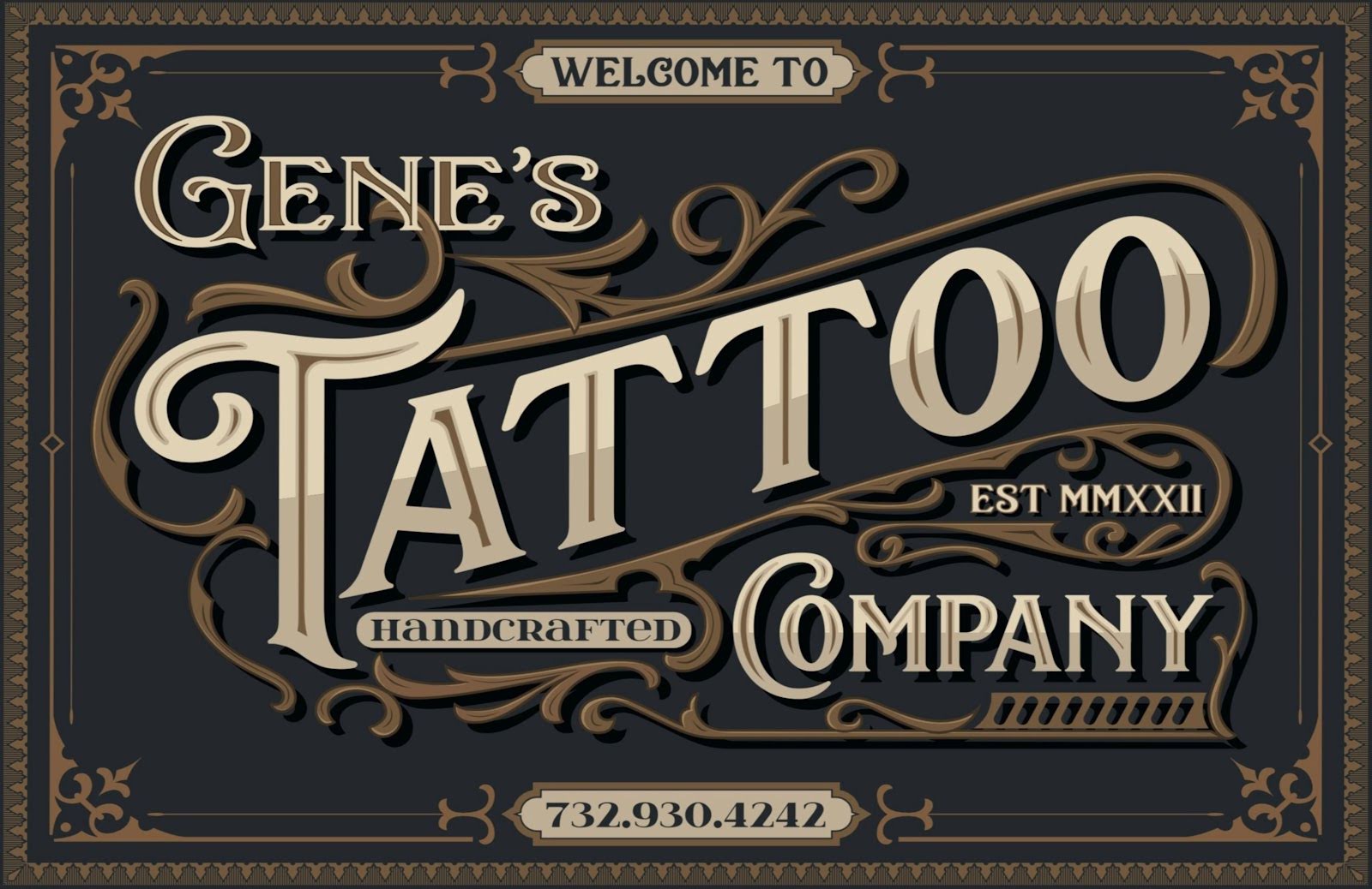 Gene's Tattoo Company, tattoo shop in Beachwood, NJ