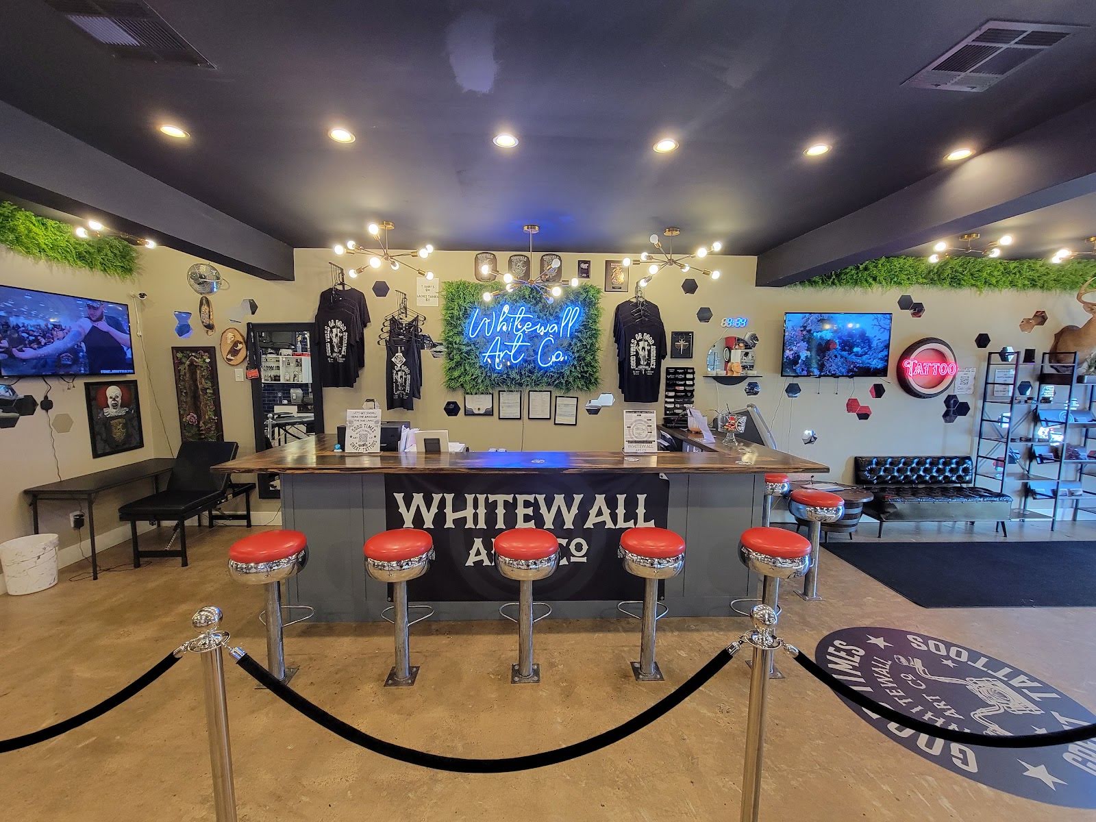 Whitewall Art Company, tattoo shop in Clarksville, TN