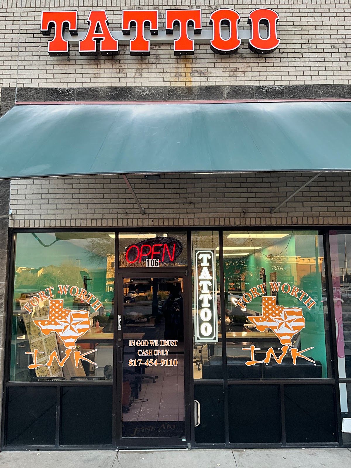 Fort Worth Ink, tattoo shop in Fort Worth, TX