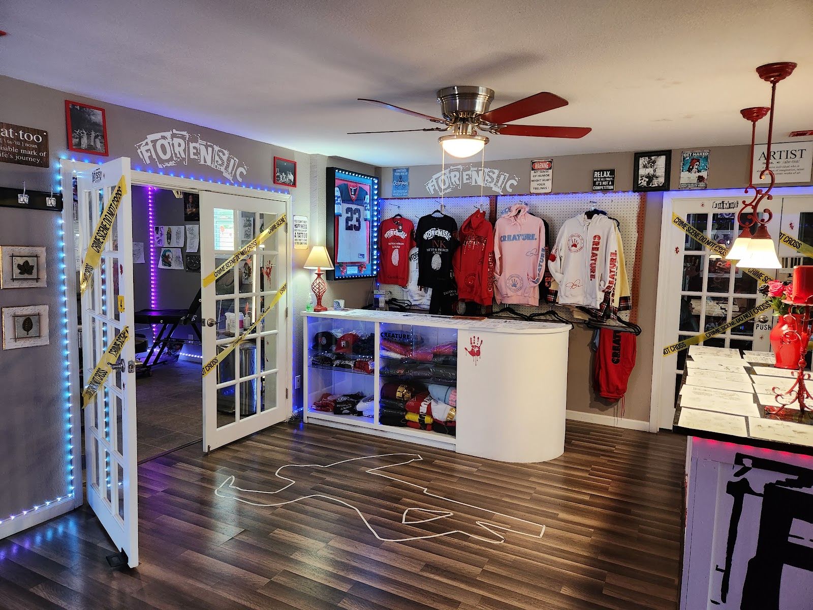 Forensic Ink Tattoo & Piercing Lounge, tattoo shop in Carrollton, GA