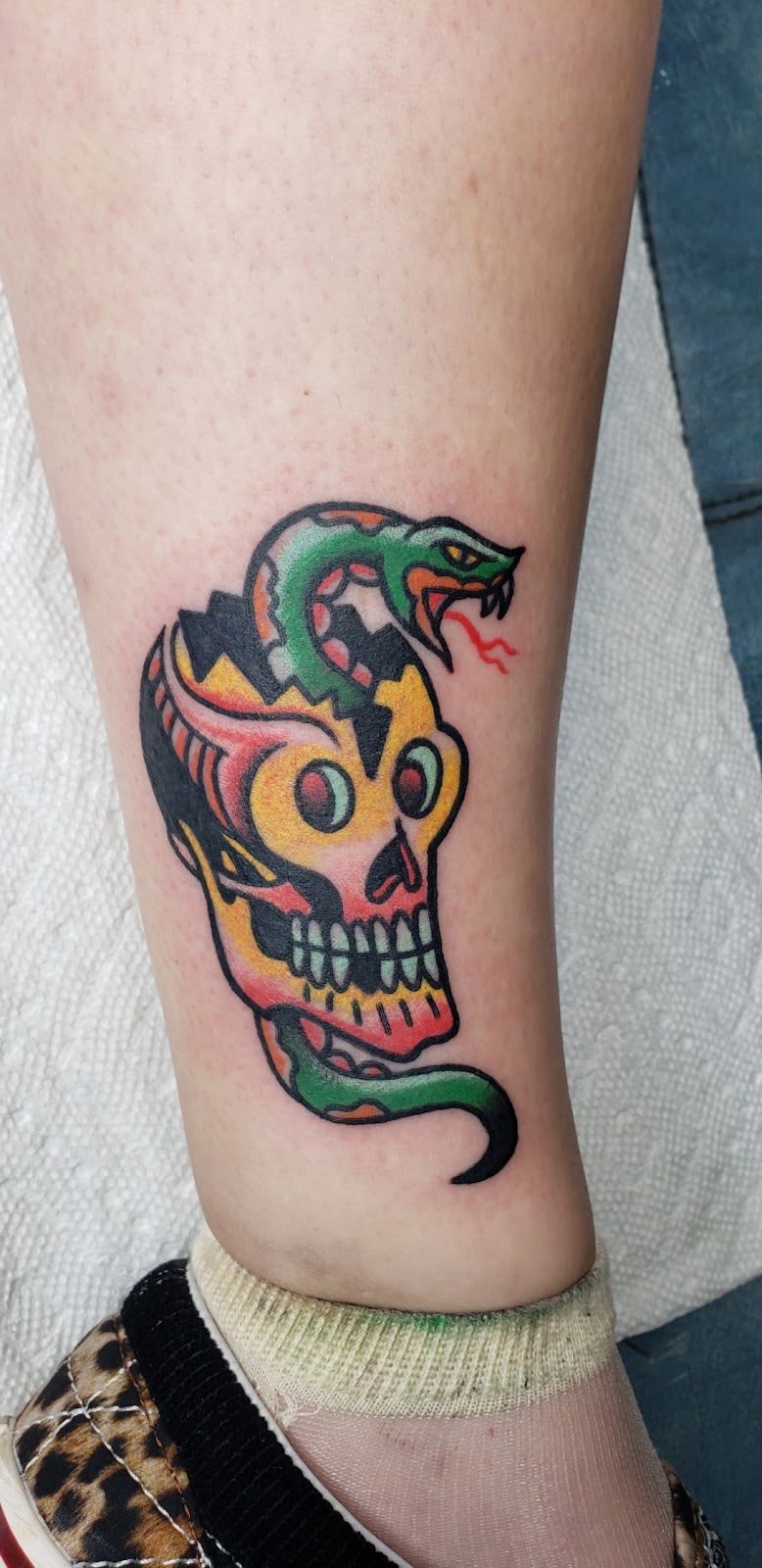 Punk and bunny tattoo, tattoo shop in Grass Valley, CA