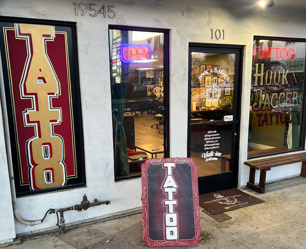 Hook & Dagger Tattoo, tattoo shop in Tarzana, CA