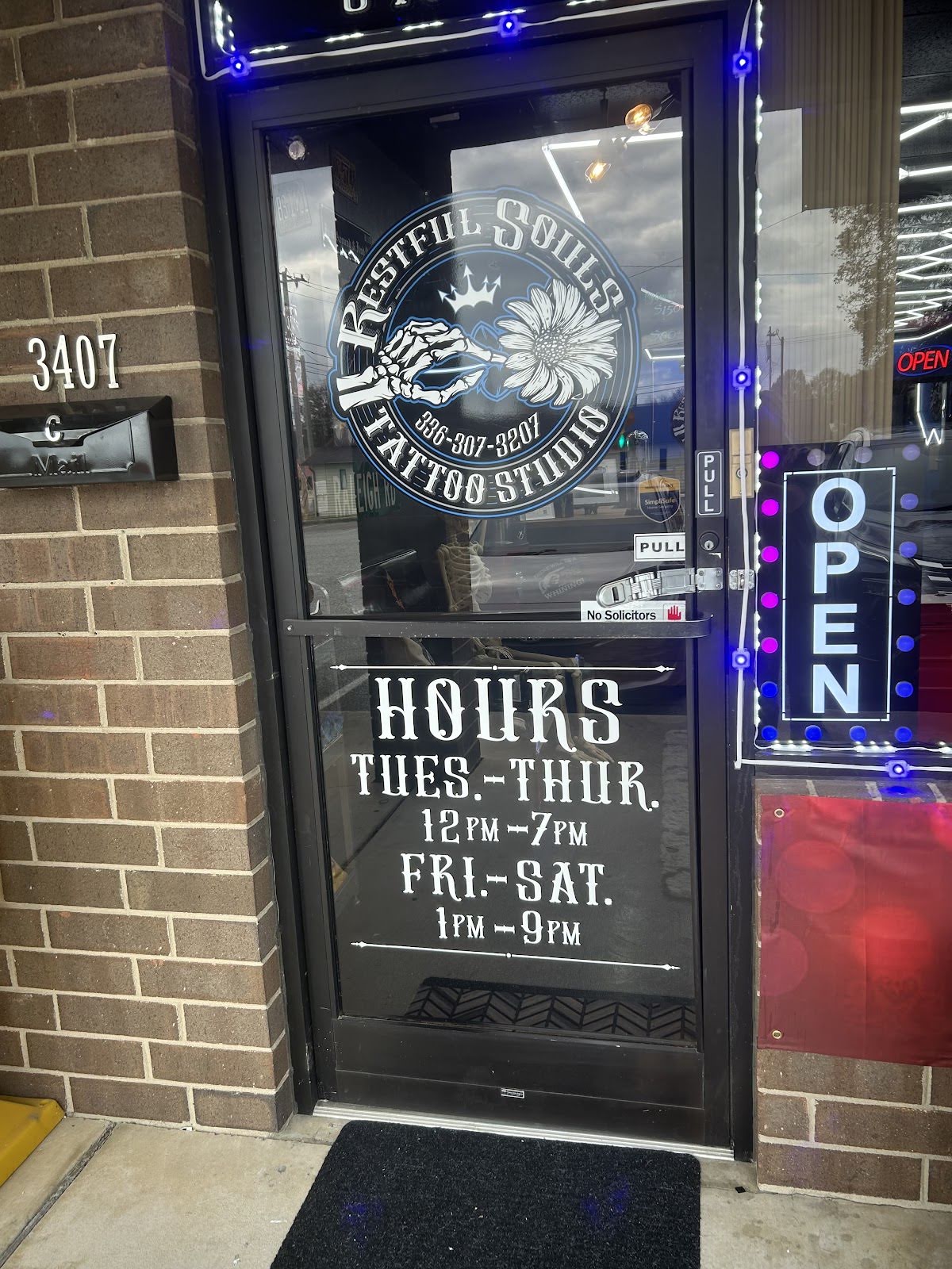 Restful Souls Tattoo Studio, tattoo shop in Archdale, NC