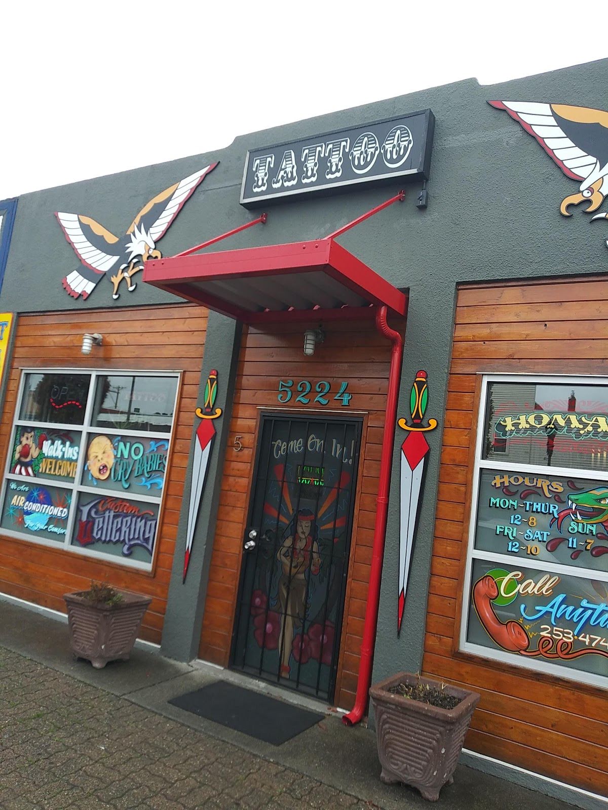 Homage Tattoo, tattoo shop in Tacoma, WA