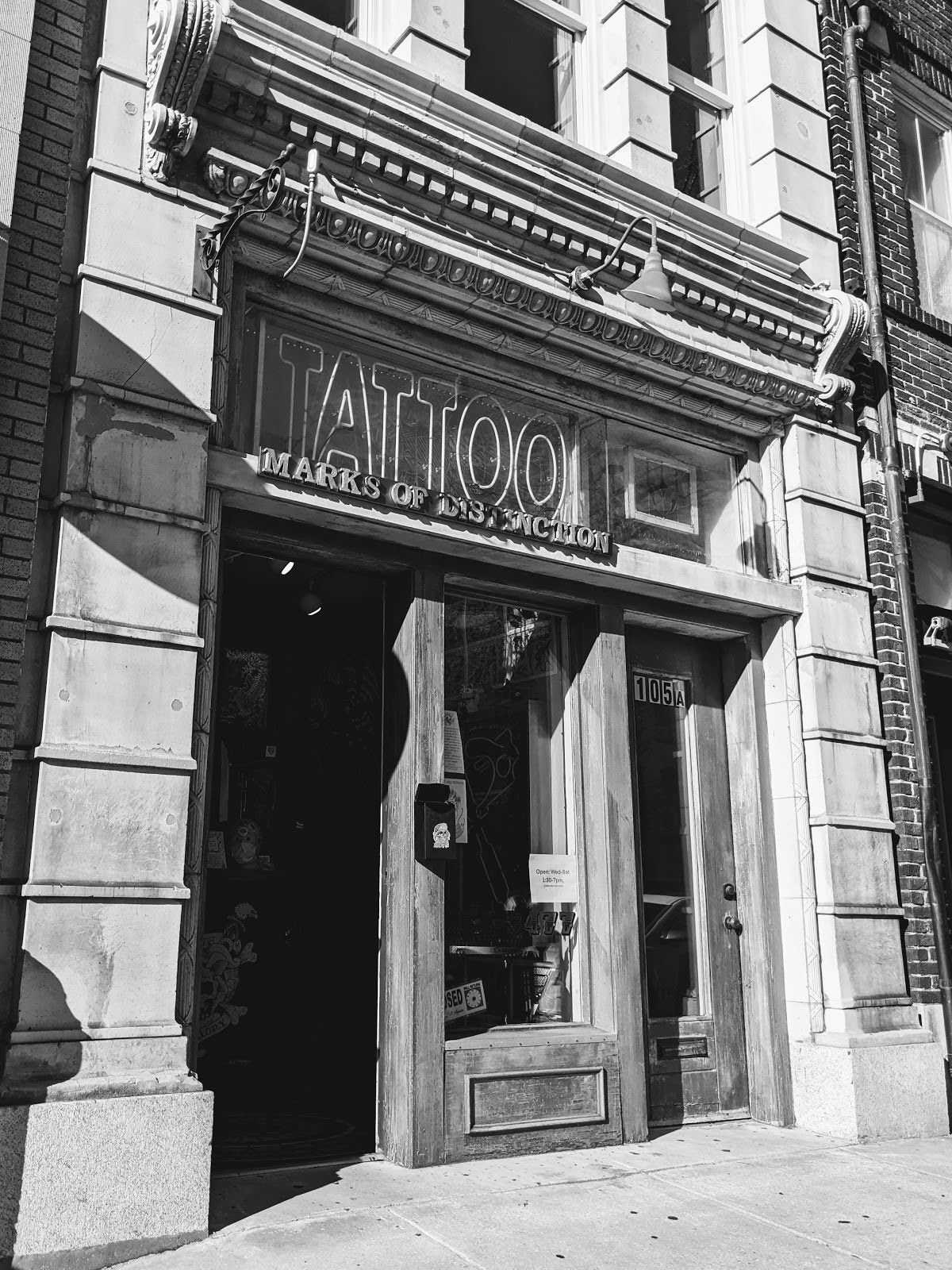 Marks of Distinction, tattoo shop in Wilmington, NC