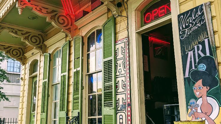 Forbidden Art Tattoos, tattoo shop in New Orleans, LA