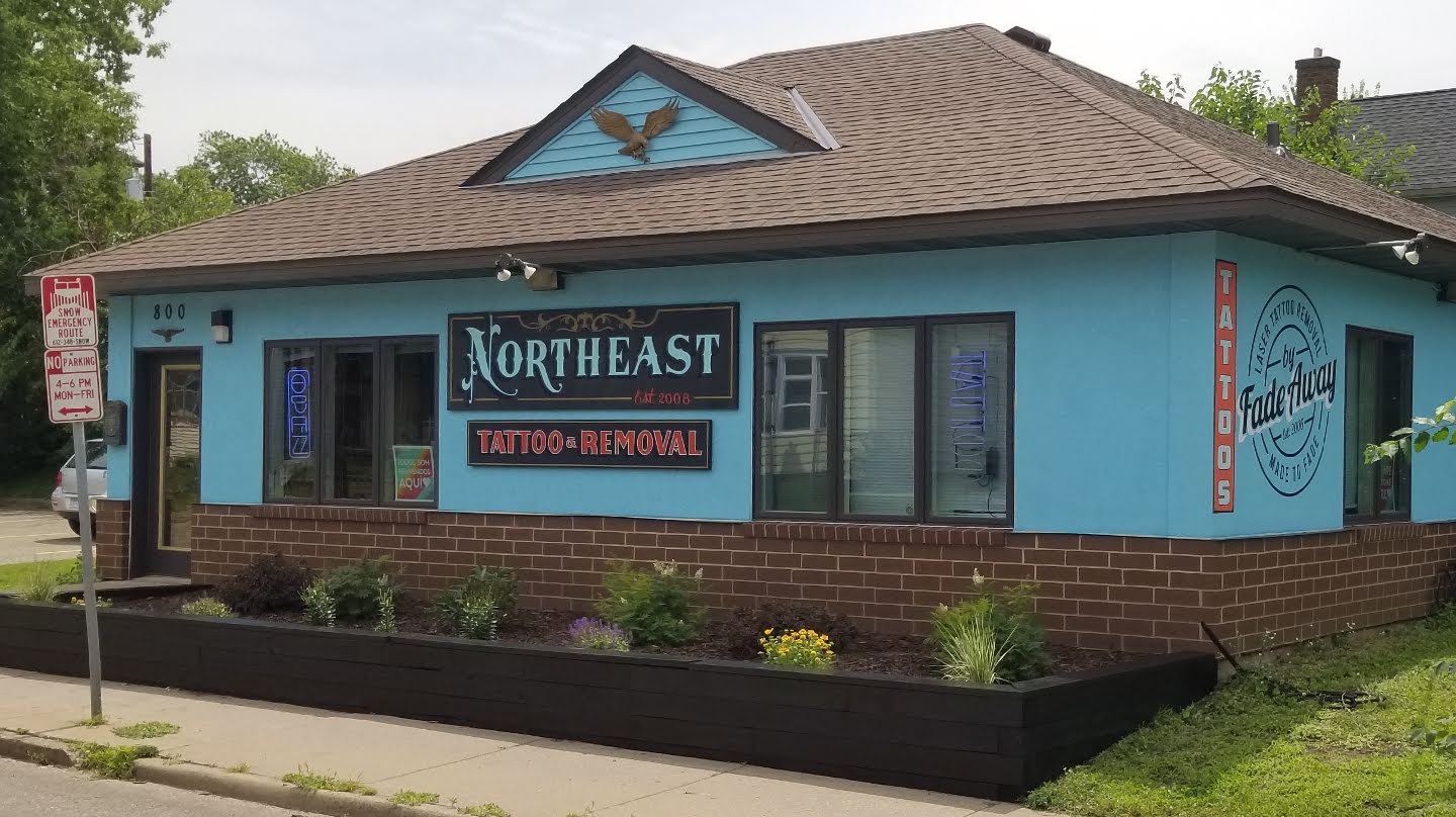 Northeast Tattoo & Fade Away Laser Tattoo Removal, tattoo shop in Minneapolis, MN