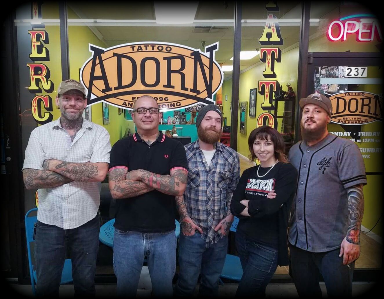 Adorn Tattoos and Piercing, tattoo shop in Atascocita, TX
