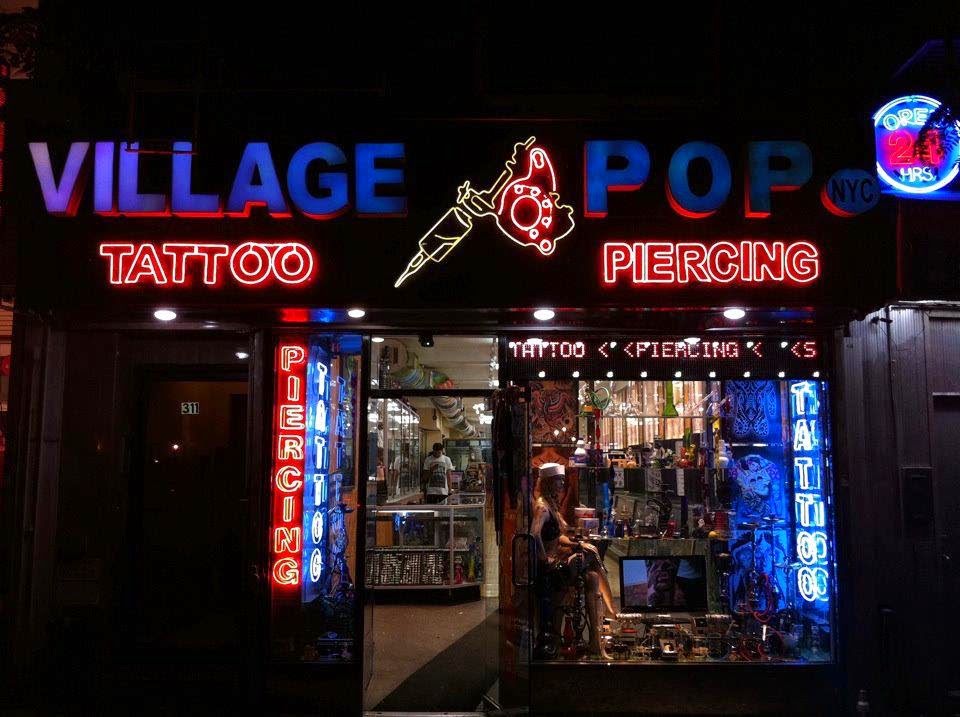 Village Pop, tattoo shop in New York, NY