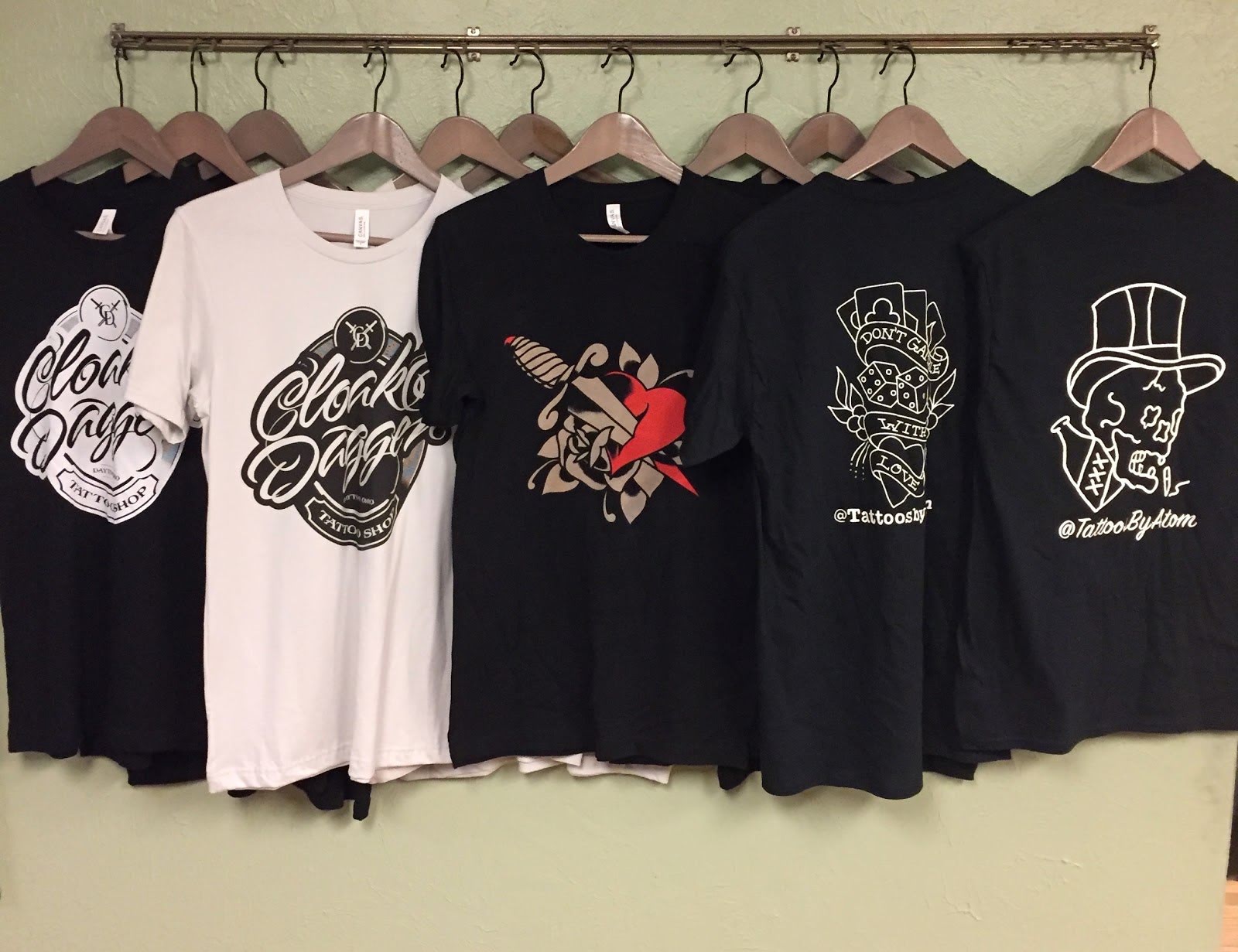 Cloak and Dagger Tattoo Studio, tattoo shop in Dayton, OH