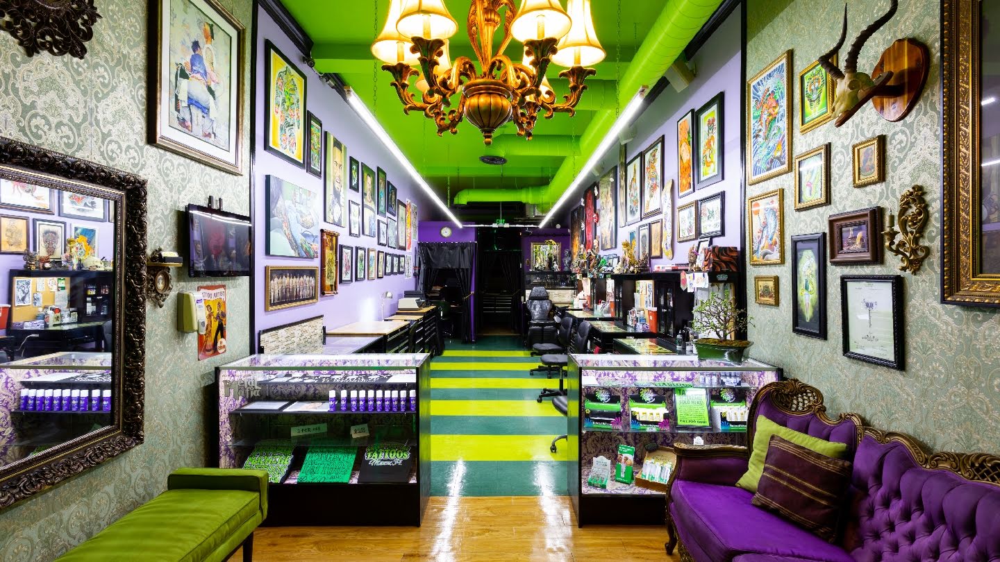 Green Machine Tattoos & Body Piercing, tattoo shop in Miami, FL