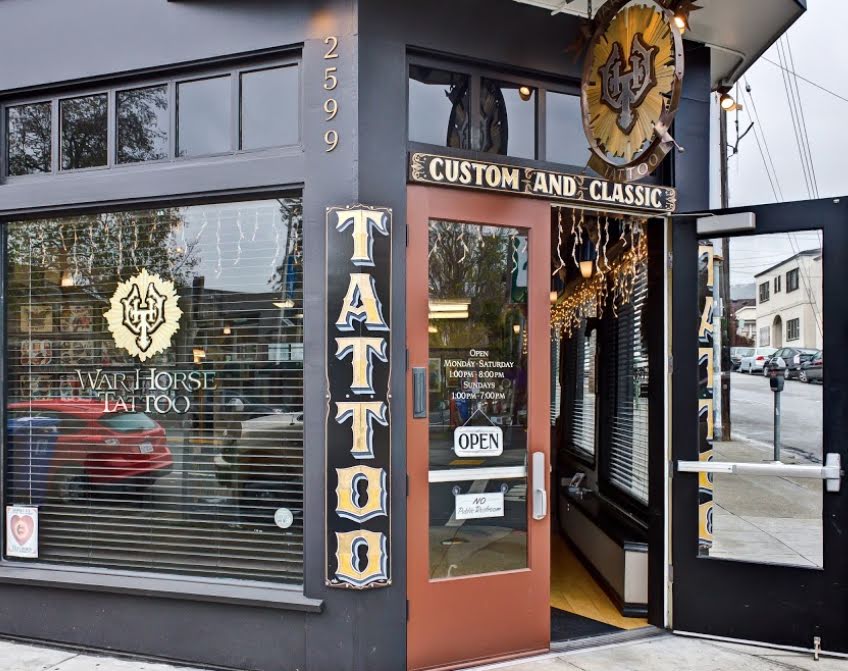 War Horse Tattoo, tattoo shop in Berkeley, CA