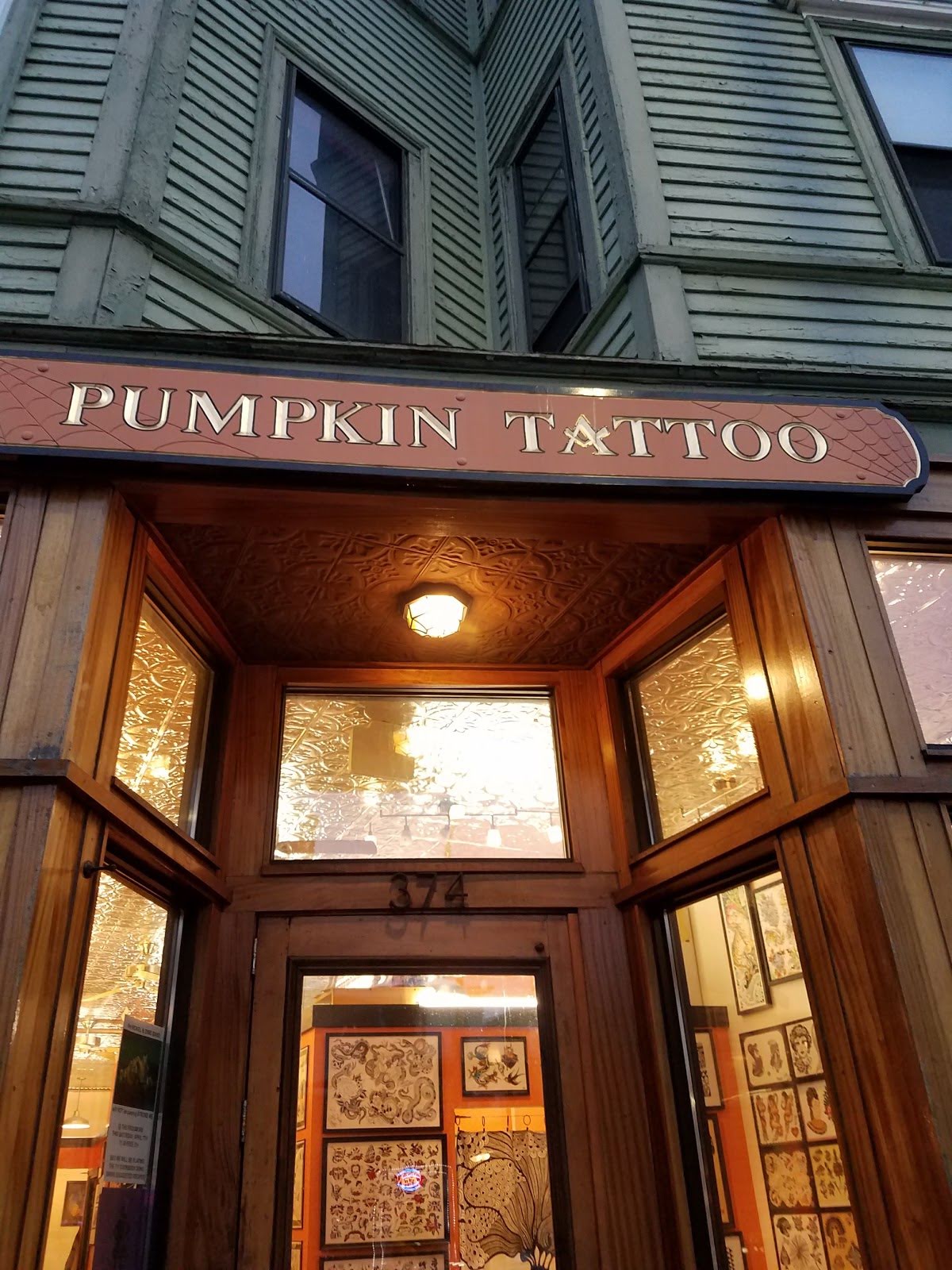 Fat Ram's Pumpkin Tattoo, tattoo shop in Jamaica Plain, MA