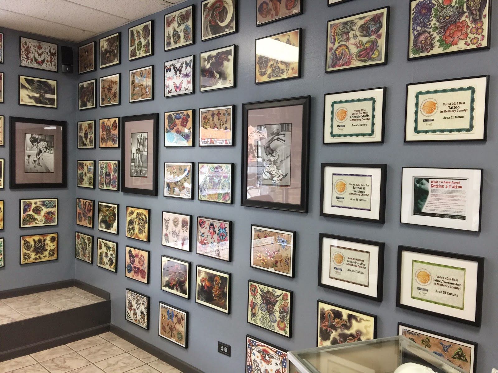 Area 51 Tattoo, tattoo shop in Crystal Lake, IL