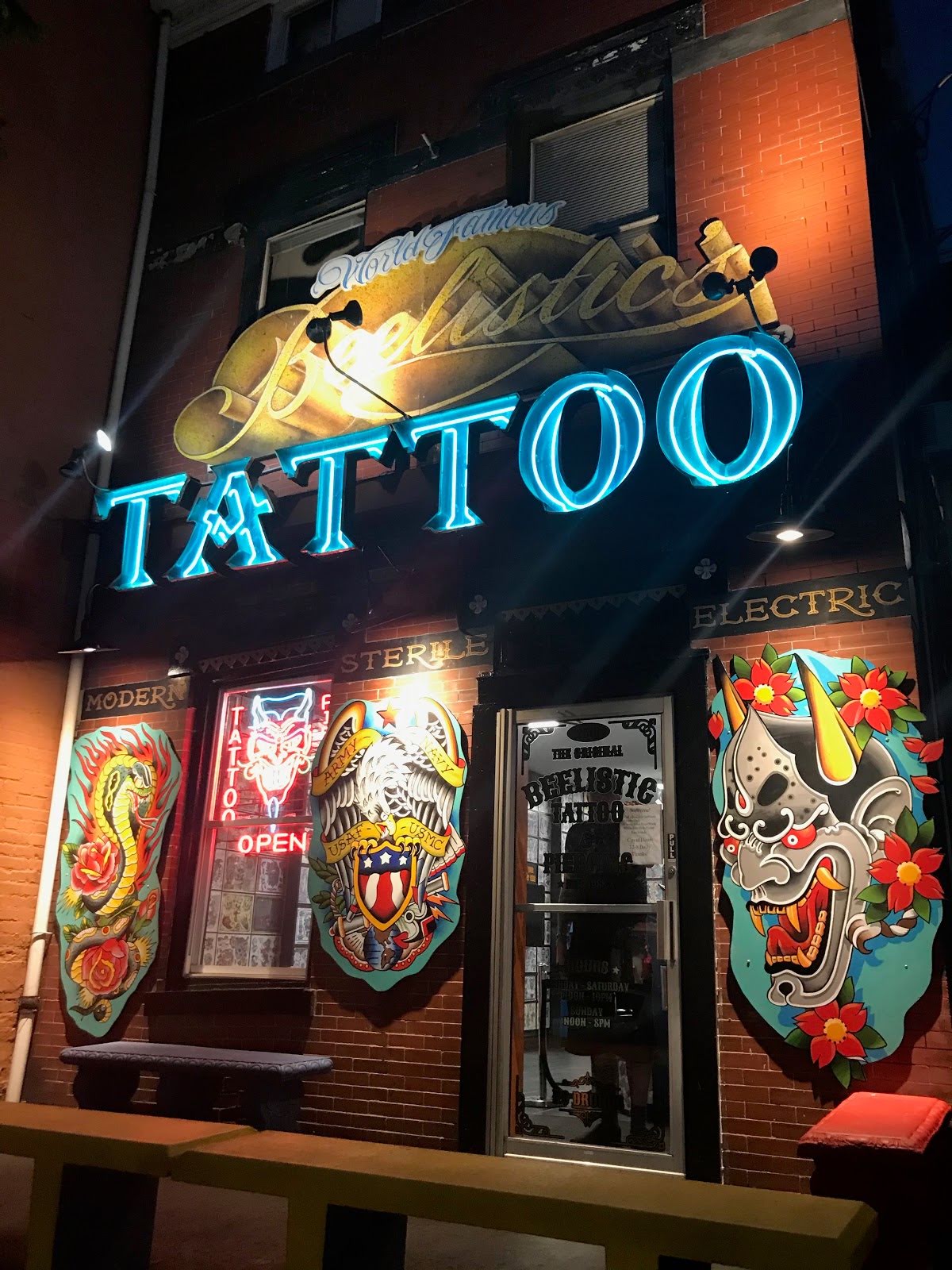 Beelistic Tattoo and Piercing, tattoo shop in Cincinnati, OH