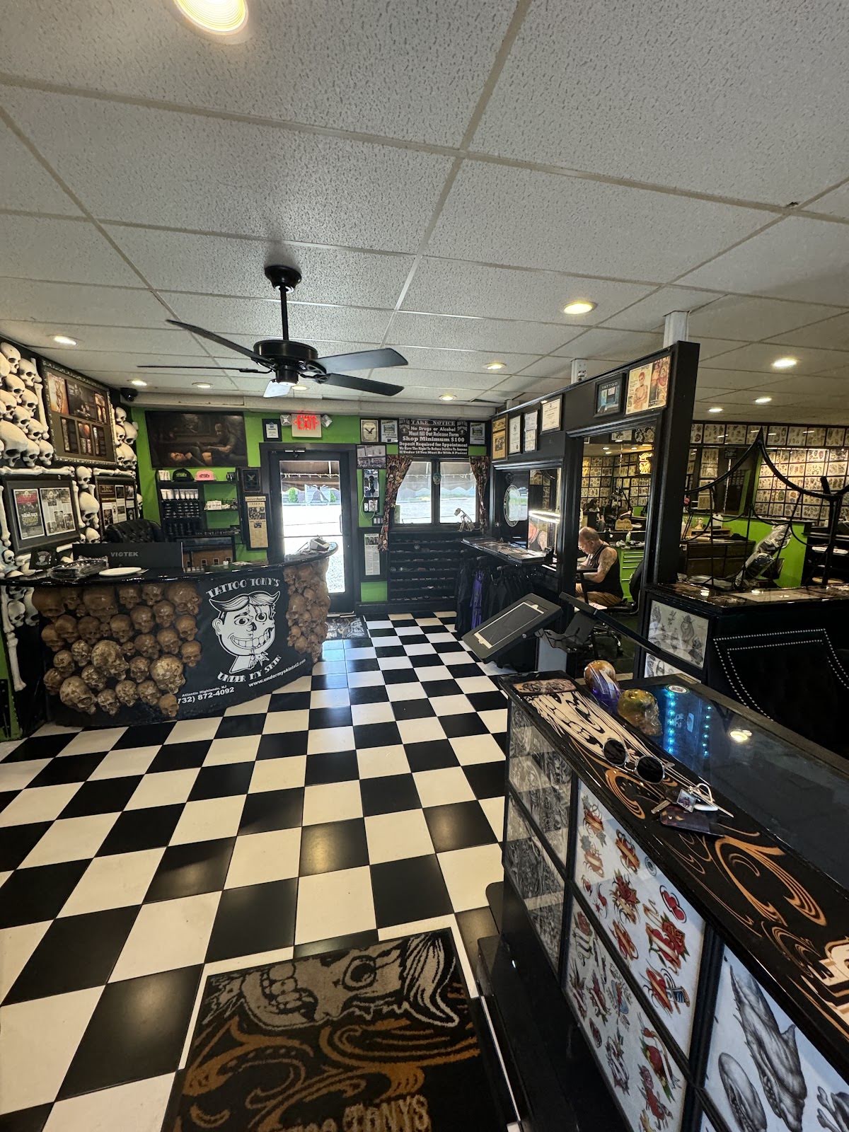 Tattoo Tony's Under My Skin, tattoo shop in Atlantic Highlands, NJ