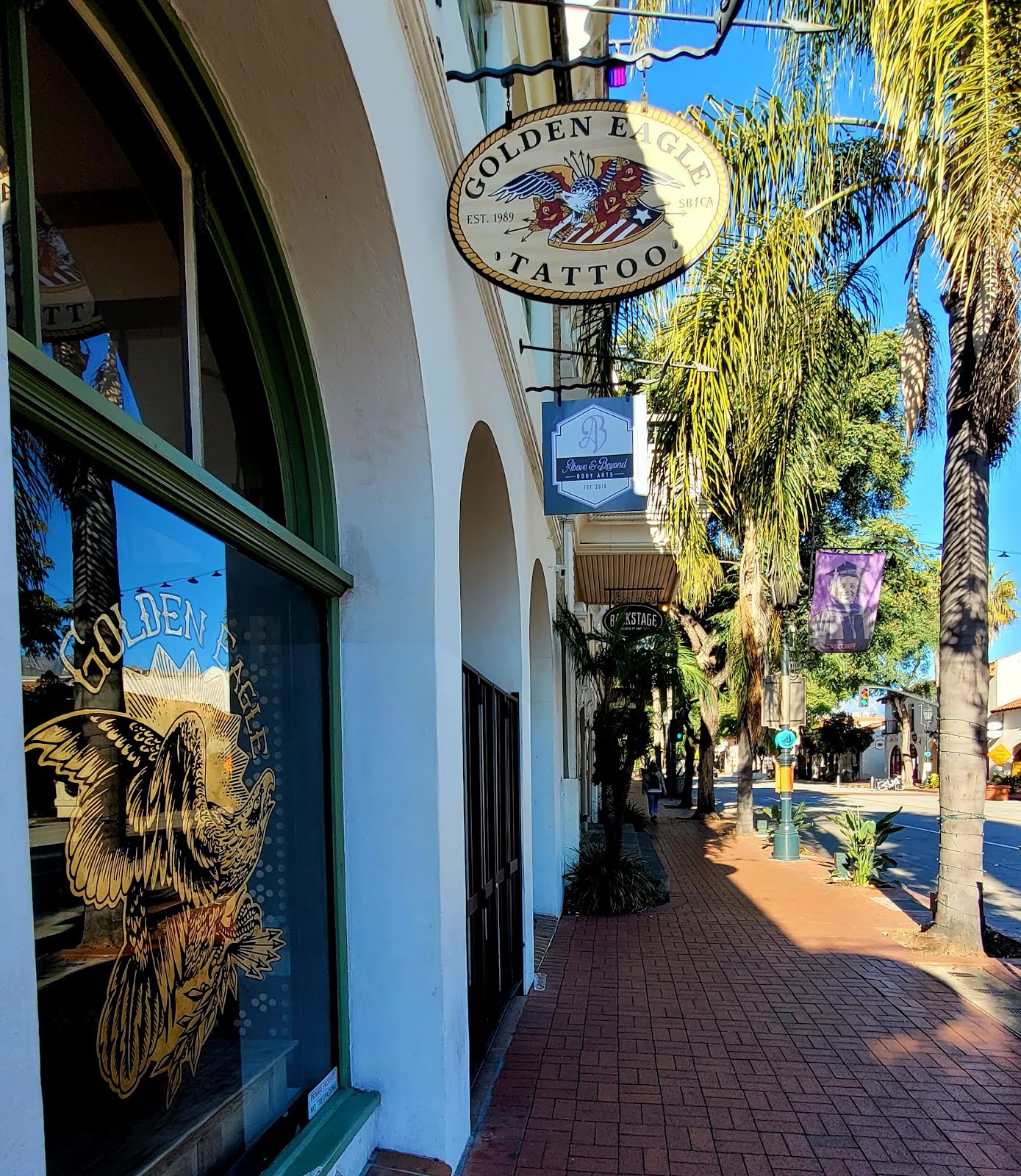 Golden Eagle, tattoo shop in Santa Barbara, CA